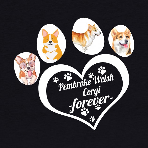 Pembroke Welsh Corgi forever by TeesCircle